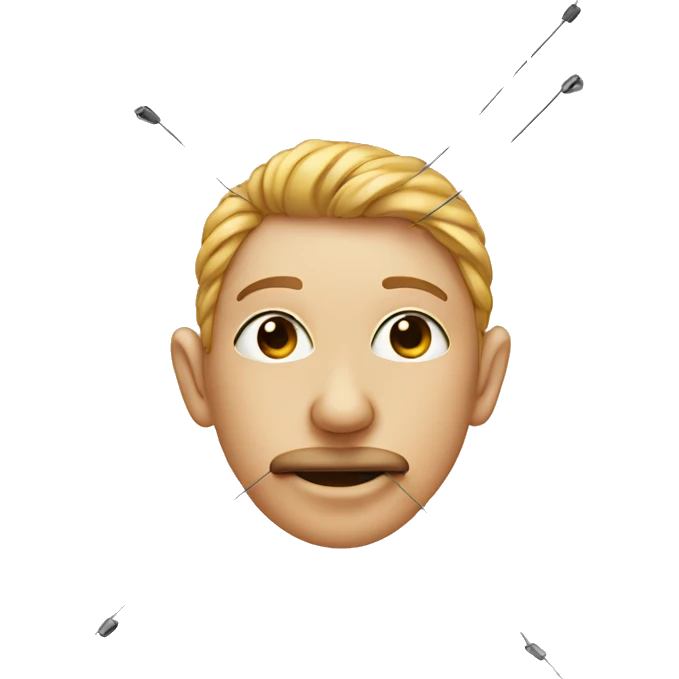 human's nose on a thread emoji