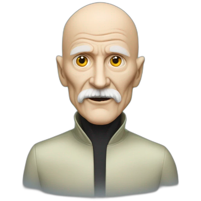 janusz korwin mikke as an alien emoji