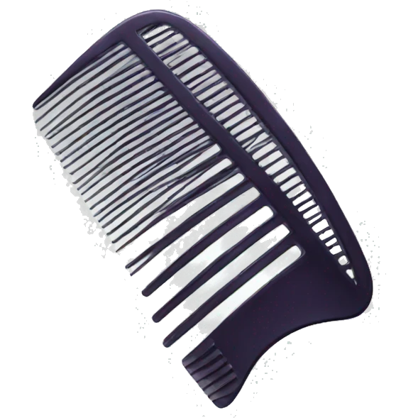 hair comb emoji
