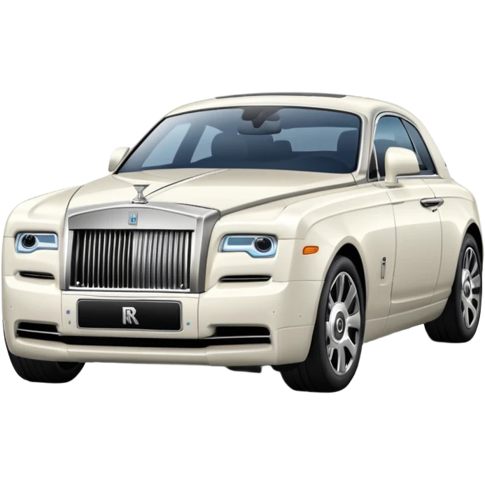 white Rolls-Royce car emoji