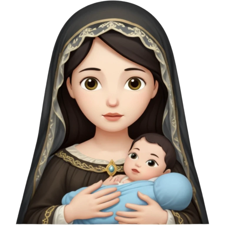 Emoji de la virgen del Carmen  emoji