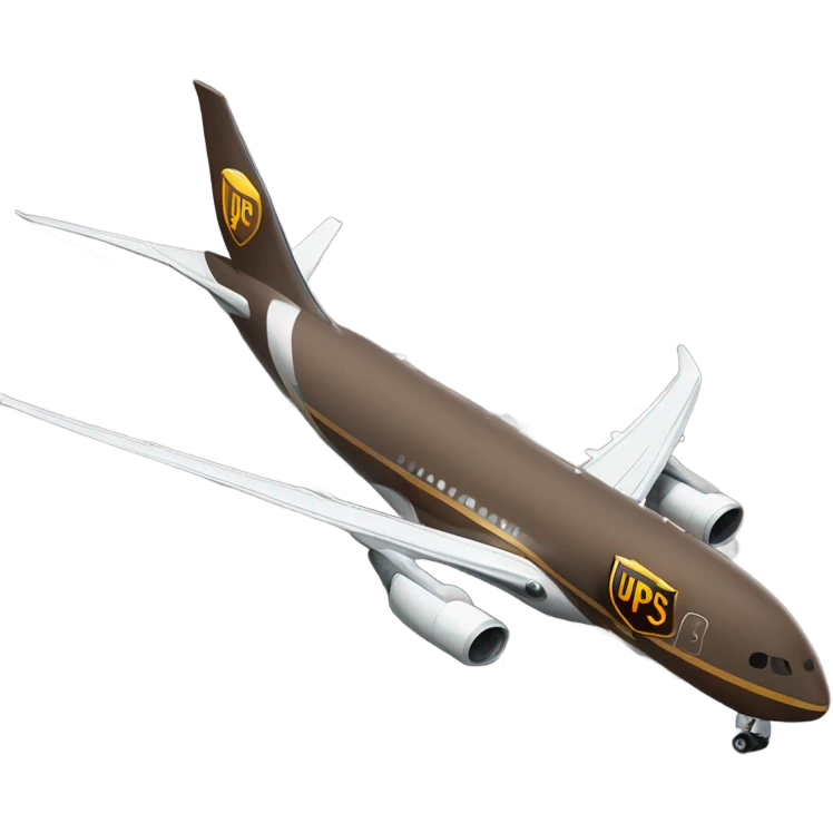Ups plane emoji