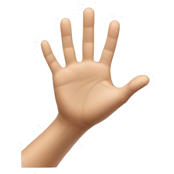 	emoji Pinched hand  real white bg  emoji