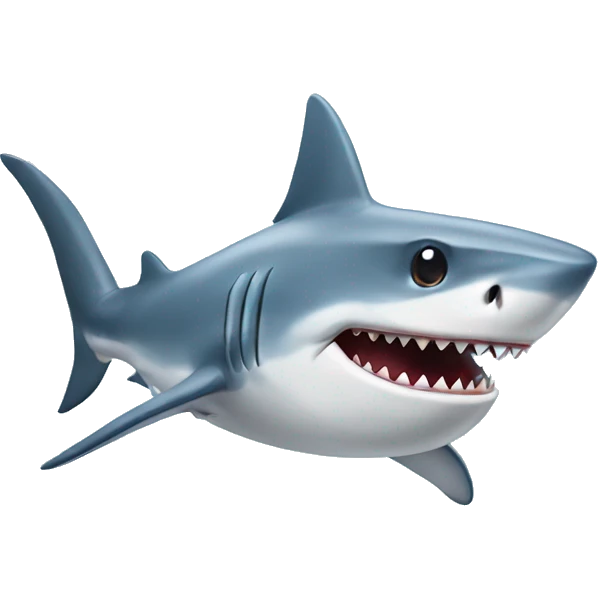 shark with wings emoji
