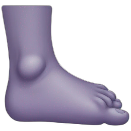 Foot emoji