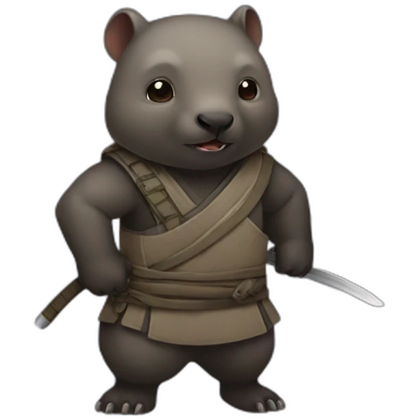 wombat ninja emoji