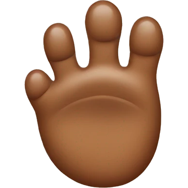 Middle toe emoji emoji