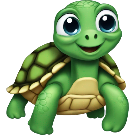 Squirt the turtle emoji