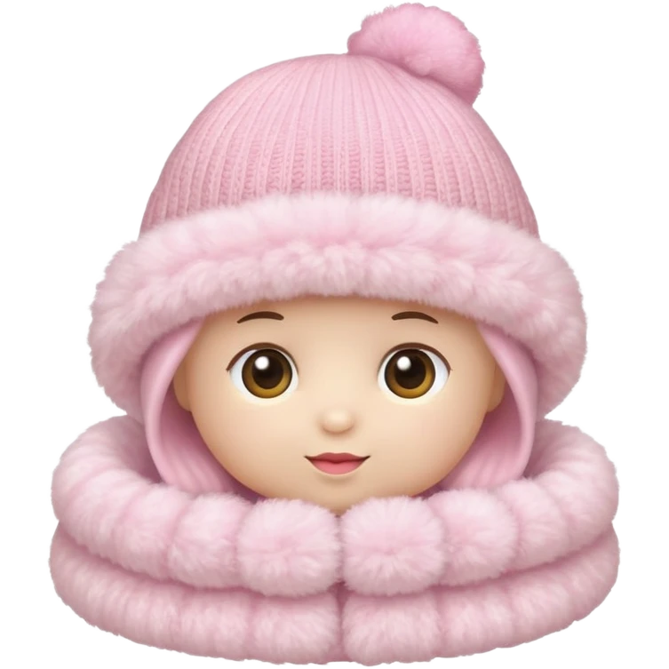Baby pink hat  emoji
