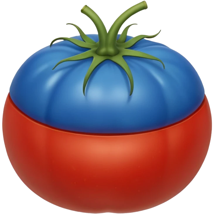 blue tomato emoji