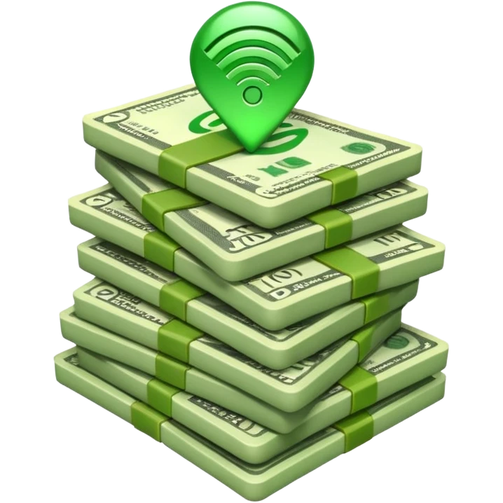 wifi money stack emoji