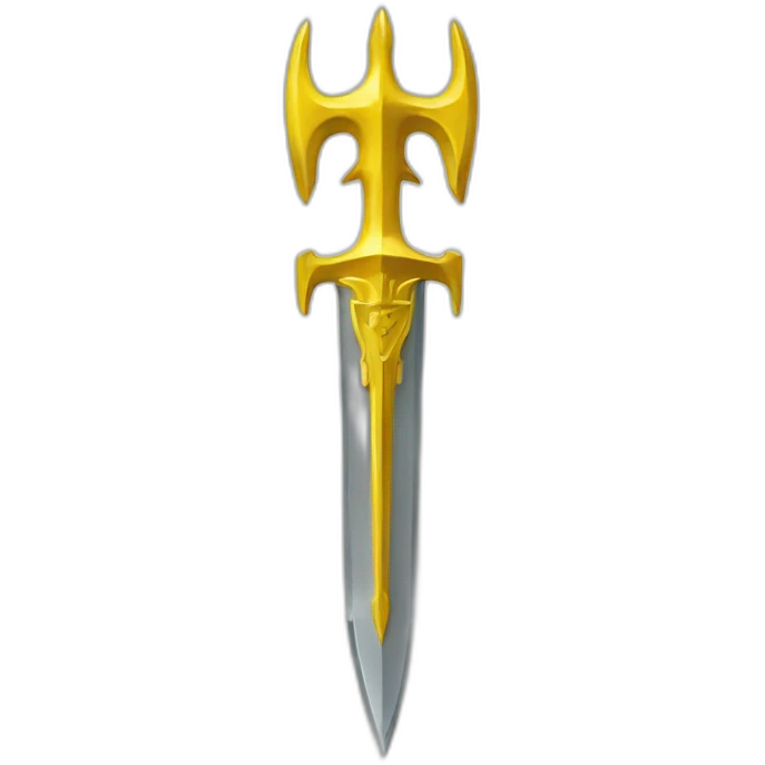 trident emblem of Ukraine emoji