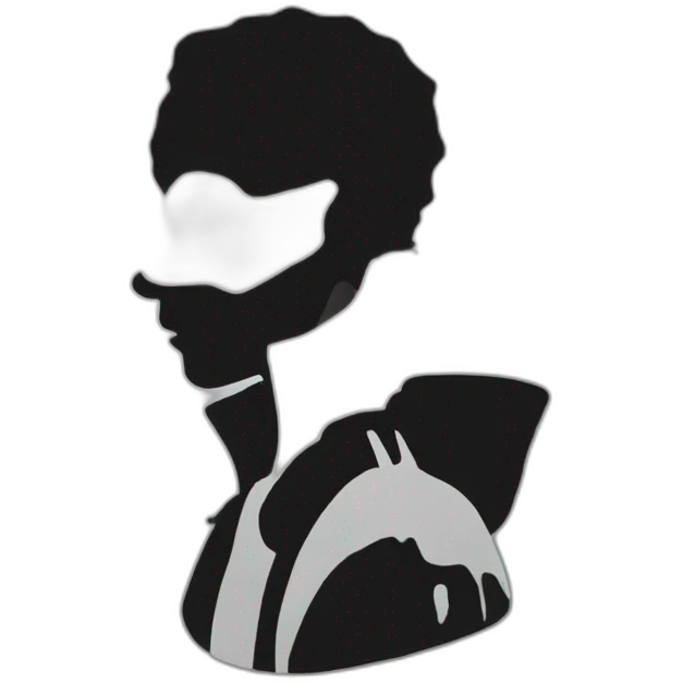 silouhette noir emoji