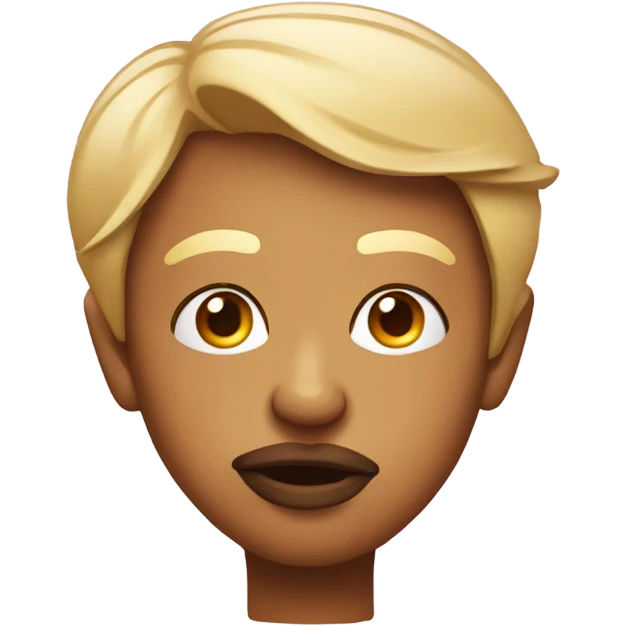 Side eye emoji puckered lips to side  emoji