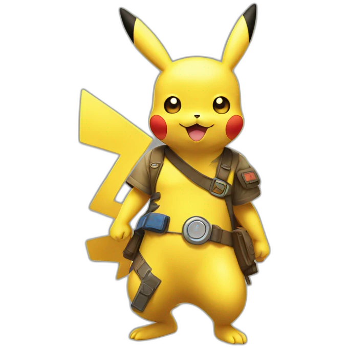 Pikachu Vmax carte emoji