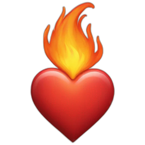 Flamme heart emoji