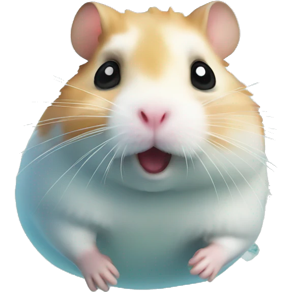 hamster in the sea emoji