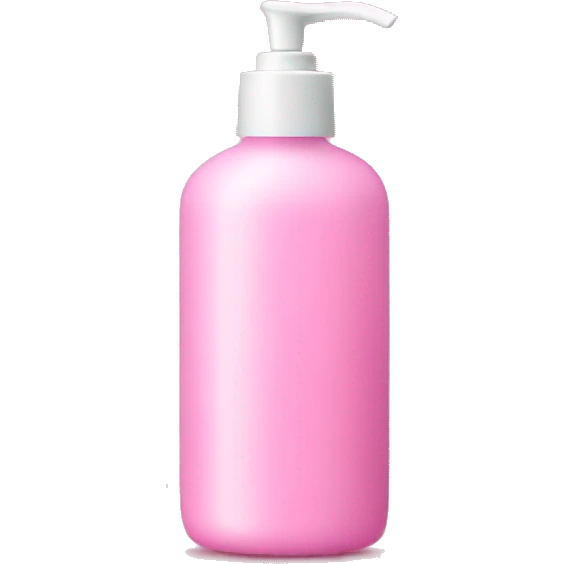 Pink lotion bottle emoji