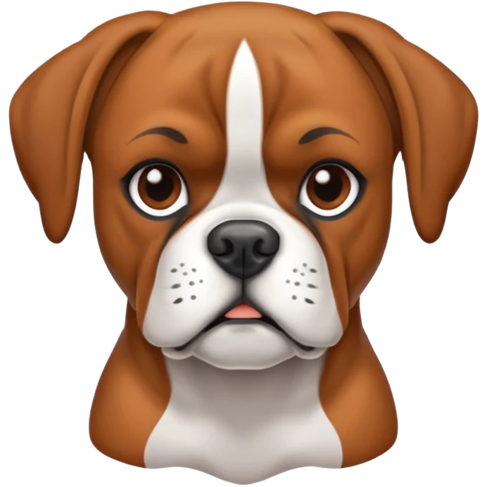 Boxer dog emoji