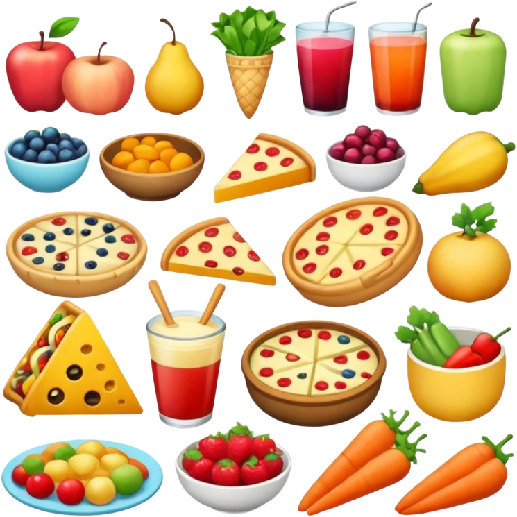 Nourriture aestetic emoji