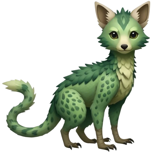 Modern Realistic Rare Fantasy Vernid-Trico-species by LiLaiRa full body emoji
