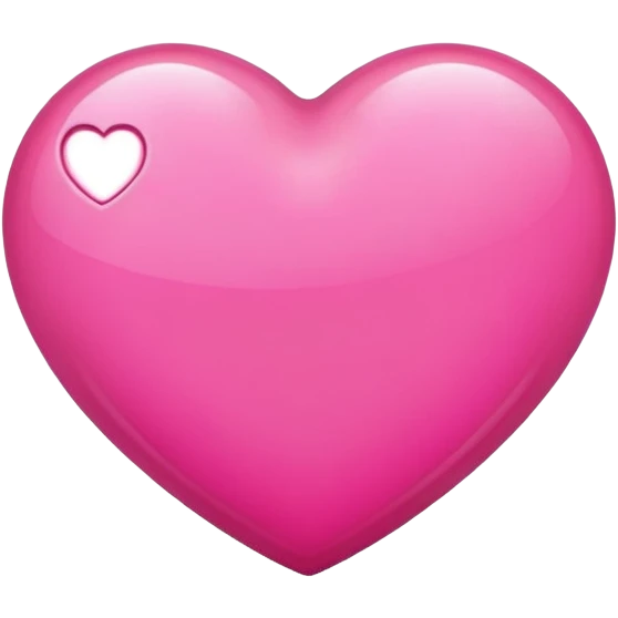 Pink heart emoji