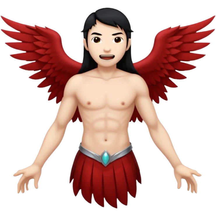 PHILIPPINE MYTHICAL academic mananangal (upper half of body is flying emoji