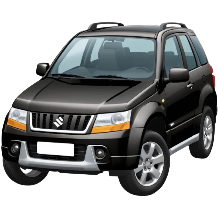 Suzuki grand vitara 2004 3 door black emoji