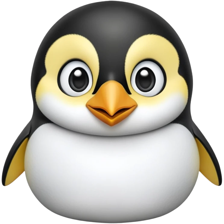cinematic-cute-emperor-penguin-portrait-emoji,-head-tilted-playfully-and-inquisitively,-with-glossy,-pristine-plumage-accented-by-a-bright-beak-and-round,-sparkling-eyes-filled-with-curiosity,-simplified-yet-irresistibly-adorable-features,  emoji