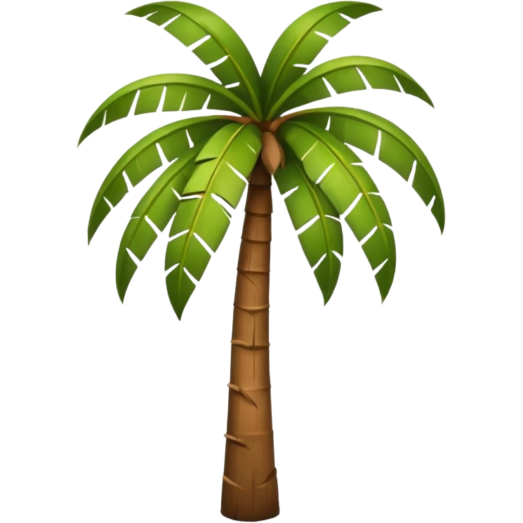 Counut tree emoji