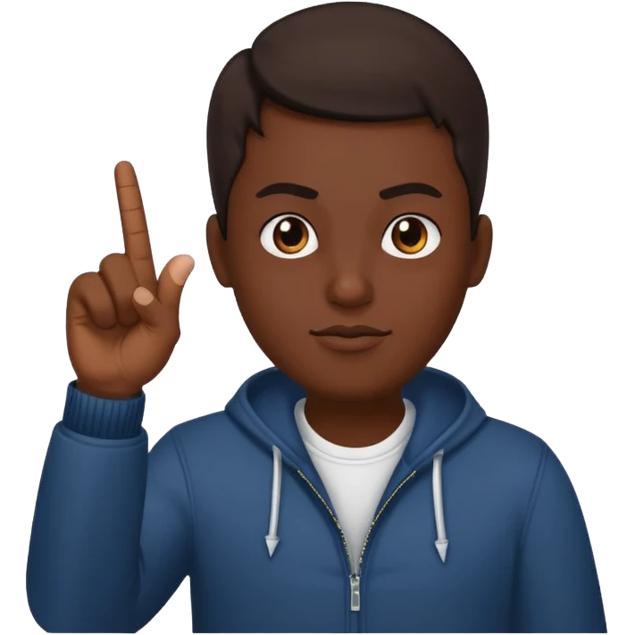 😛🖕🏽 emoji
