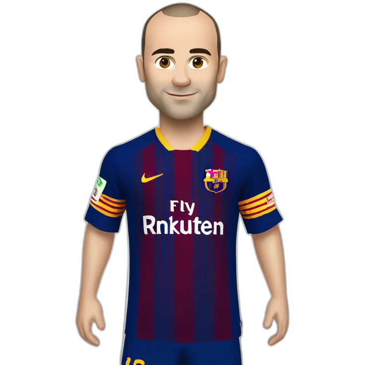 andres iniesta emoji