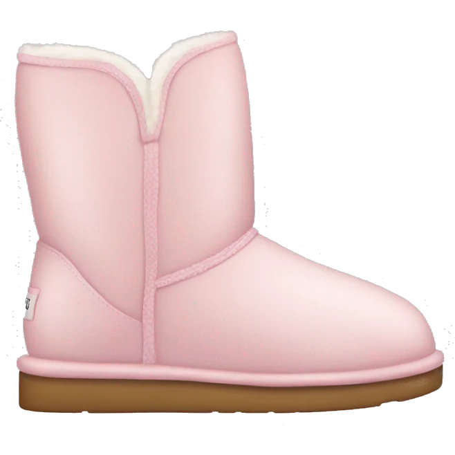 light pink uggs emoji