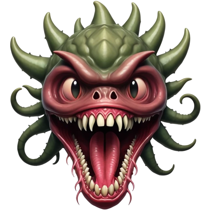Demogorgon monster from Stranger Things emoji