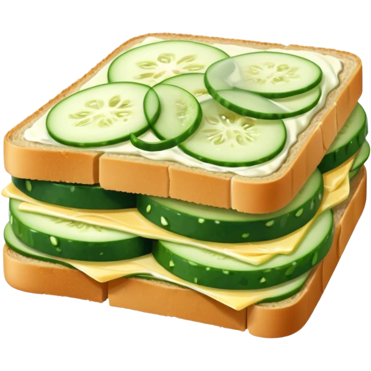 cucumber sandwich emoji