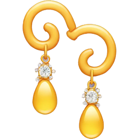 Ear With lots of earrings emoji