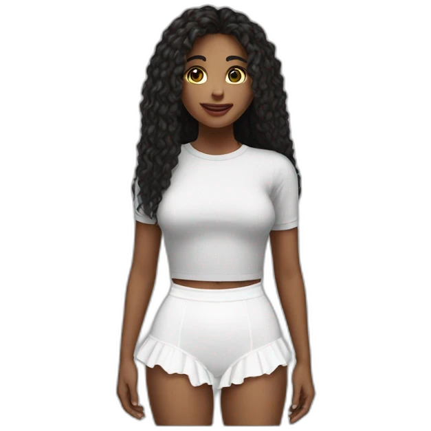 white-knickers-long-white-socks-black-skirt emoji