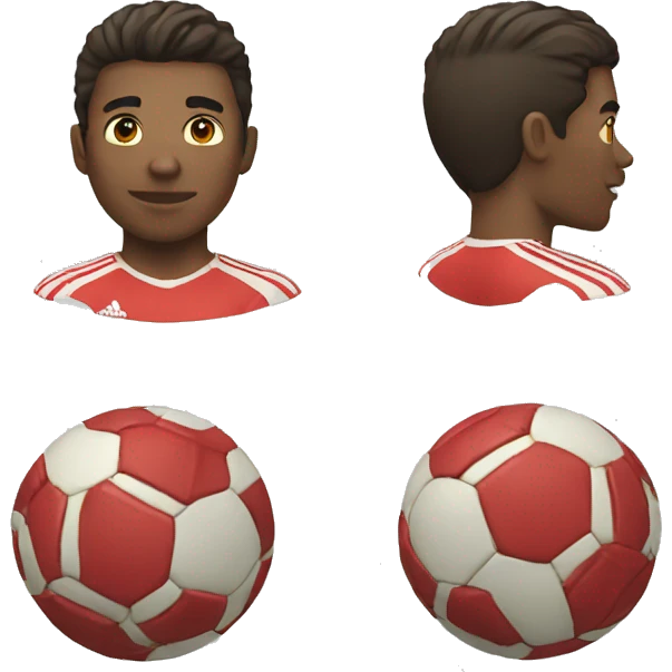 Joueur de foot emoji