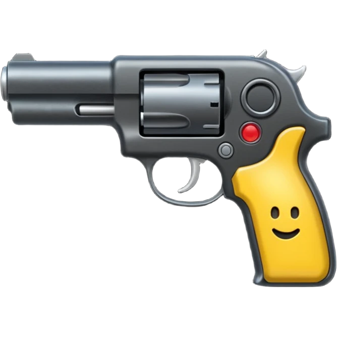   Un emoji con una nueve milímetro que sea realista con un emoji de venganza emoji