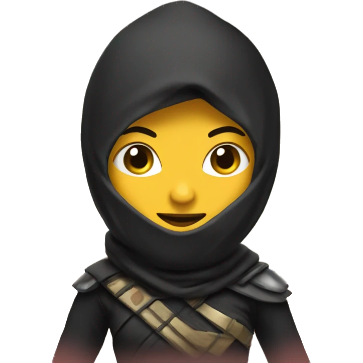Chica ninja emoji