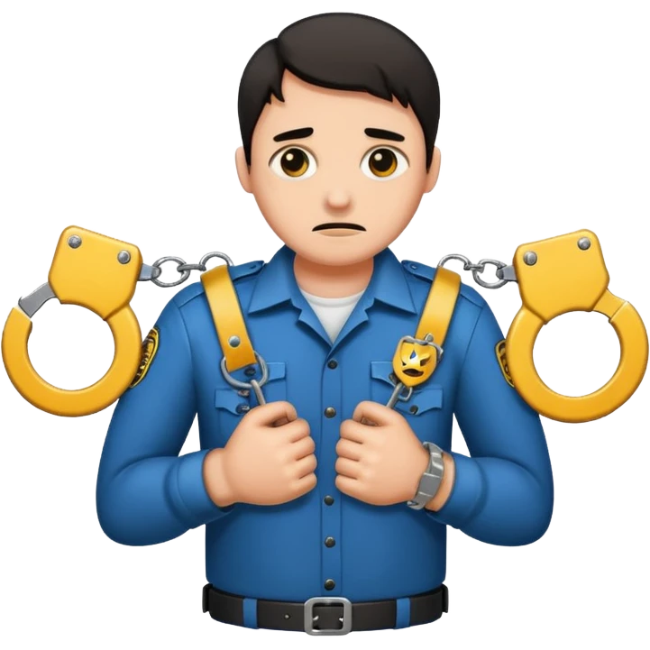 under arrest  emoji