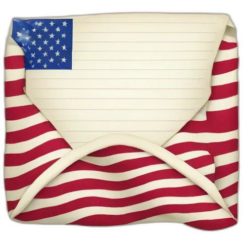 letter with us flag emoji