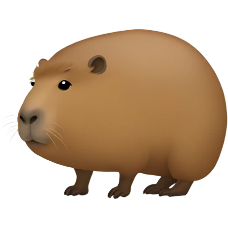 Capybara emoji