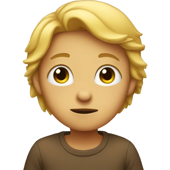 Shy emoji
