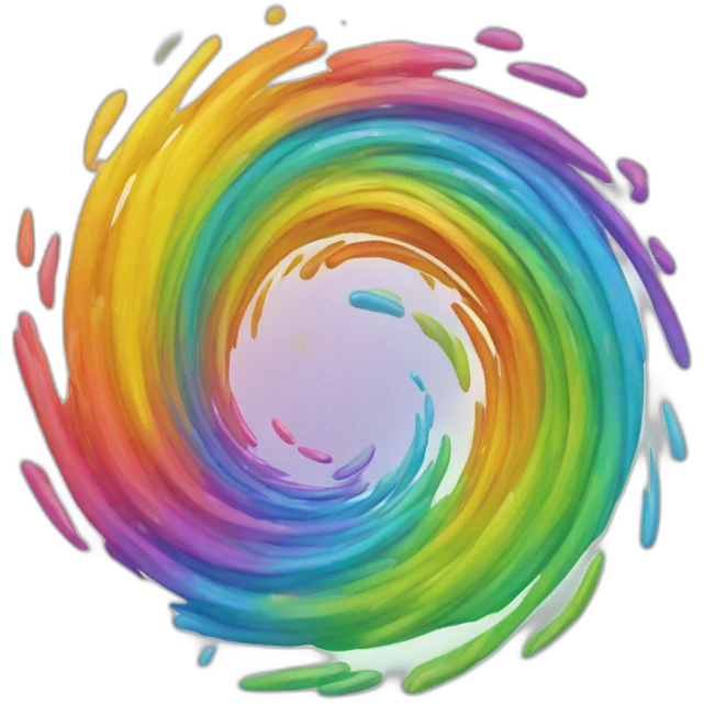 RAINBOW swirl LIKE PORTAL emoji