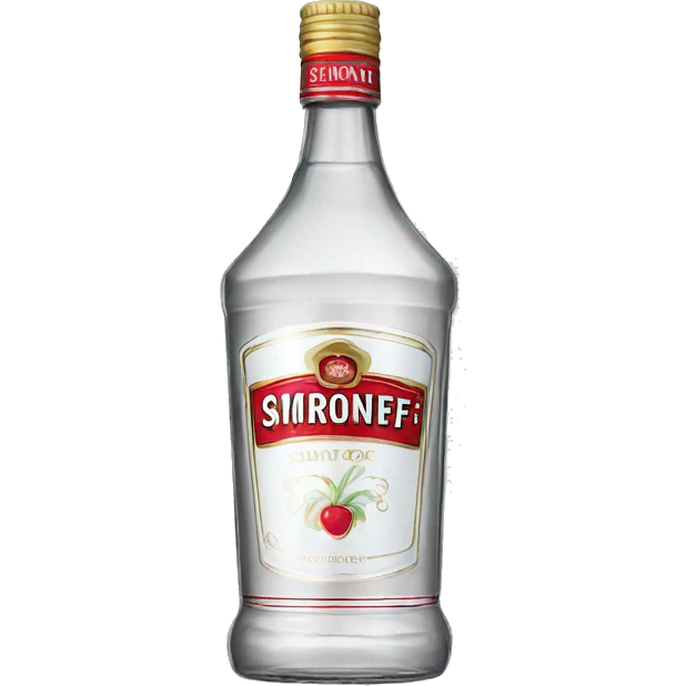 Smirnoff vodka emoji
