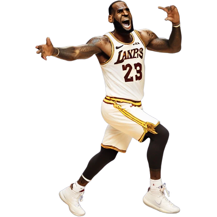 LeBron dancing  emoji
