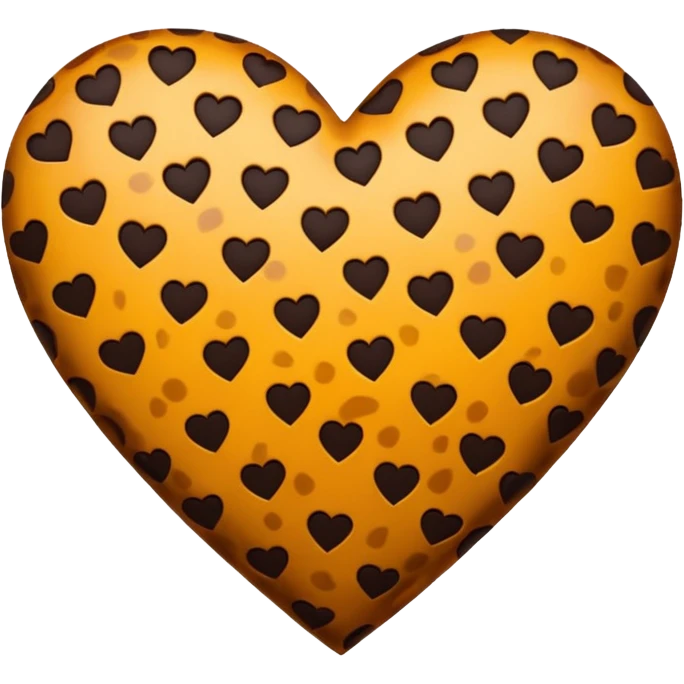cuore leopardato emoji