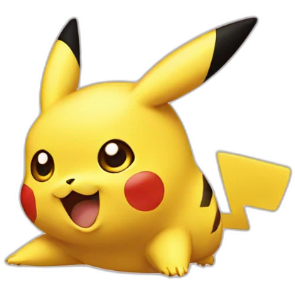 Pikachu iphone emoji