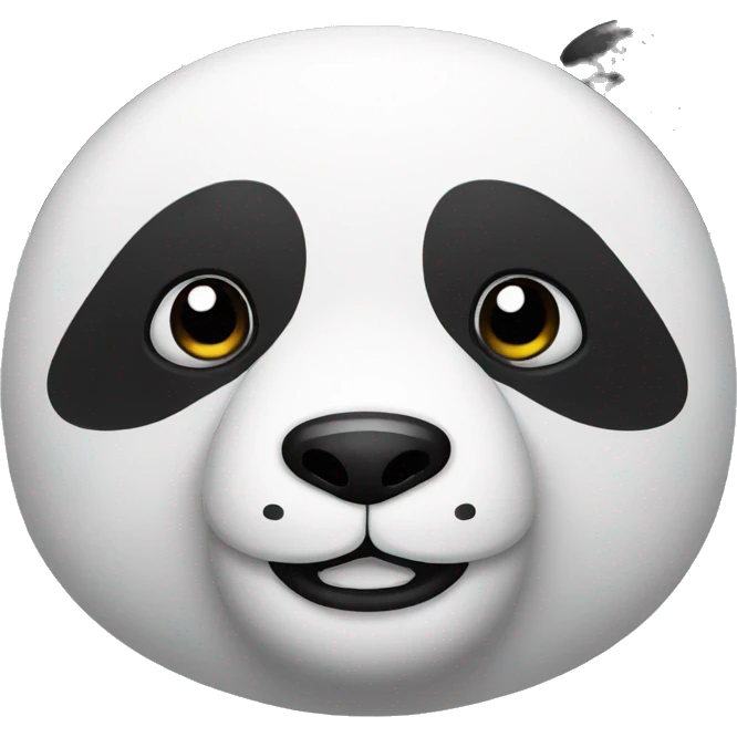 panda face emoji